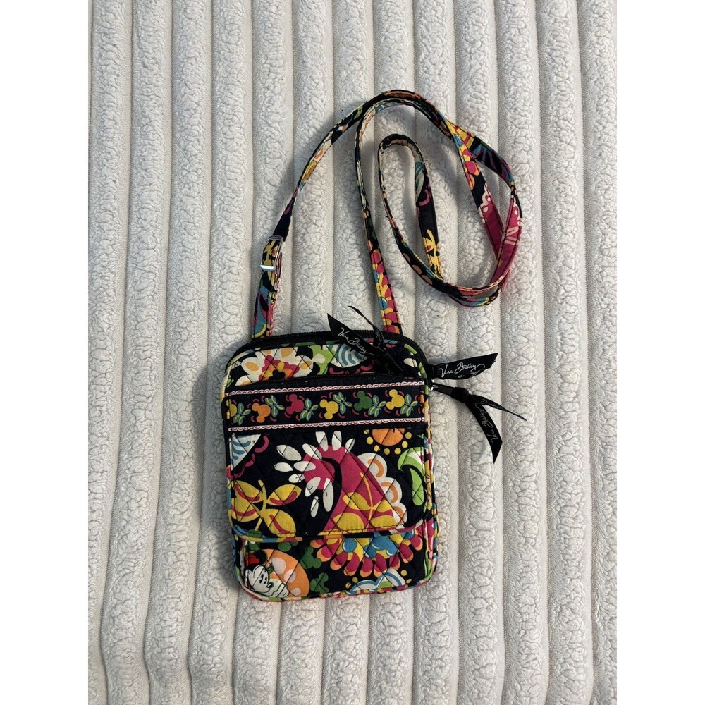 DISCONTINUED Vera Bradley x Disney World Mini Hipster Midnight Mickey Mouse Purs